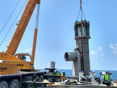 菲律賓海上取排水管線項目（2017-2018年--江蘇（sū）電（diàn）建）