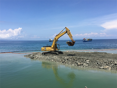菲律賓海上取排水管（guǎn）線項（xiàng）目（2017-2018年--江蘇電建）