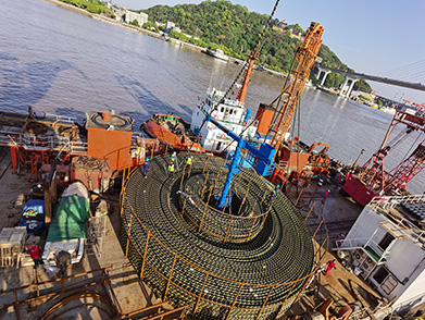 国华竹根沙H1＃海上风电场项目35KV海缆敷设施工工程（chéng）（2021年）