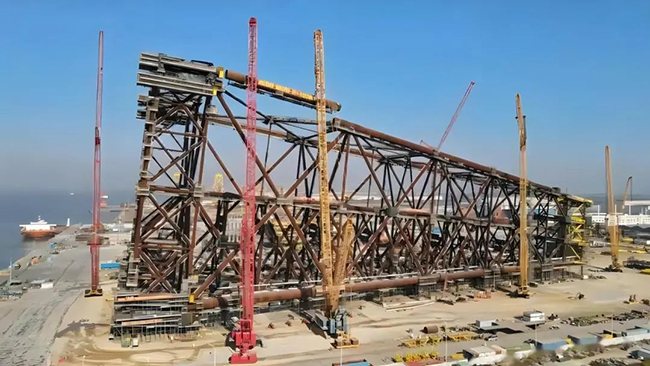 海洋工程中，導管架的數字孿生實施方案