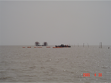 辽河油田海南8海底管线铺设项目（mù）（2005年--中石油）