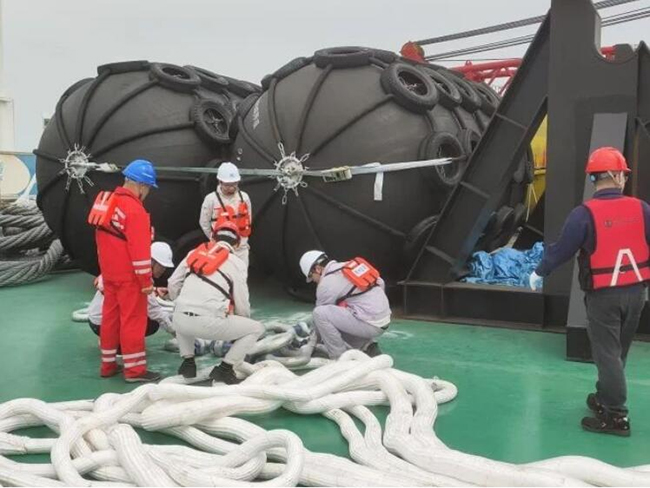 雙“艦”合璧!港航局(jú)實現海上風電全流程自主化施工 雙“艦”合(hé)璧!港航局實現海(hǎi)上風(fēng)電全流程自主化施工