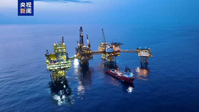 我國首個深水高（gāo）壓氣田“深海一號”二期項目全麵投產