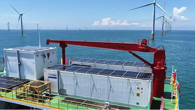 全國首個吸力筒基礎桁架式“風漁融合”型海洋牧場正式投產 全國首個(gè)吸力筒基礎桁架式“風(fēng)漁融合”型海(hǎi)洋牧場正式投產