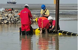祝賀國華竹根沙H1＃海上風電場海底（dǐ）電纜鋪設項目完工