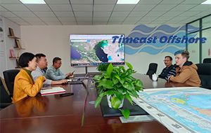 歡迎留學生到（dào）訪我司參觀交流