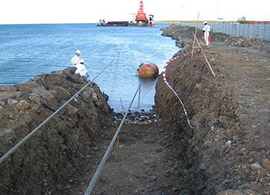 海底（dǐ）管線登陸安裝