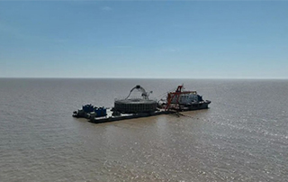 江苏国信大丰85万千瓦海上（shàng）风电项目首根220kV海底电缆敷设工程开（kāi）工