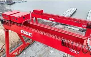 中船科技象山大型海上風電裝備（bèi）產業園配套碼頭建成