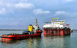 全國首（shǒu）座半潛式風光漁一體化（huà）海洋牧場（chǎng）項目竣工