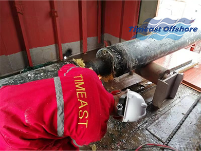 原（yuán）渤西油气处理厂登陆管道与高沙岭（lǐng）港区10万吨级航道一期工（gōng）程及防（fáng）波堤一期工程交叉（chā）影响区域部分海底管道回收工程（2018年--中（zhōng）海油）