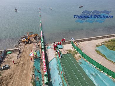 青島市膠州灣海底天然氣管線工程海底管道浮拖安裝及配套附（fù）屬（shǔ）工程（2022年（nián）--中石油）