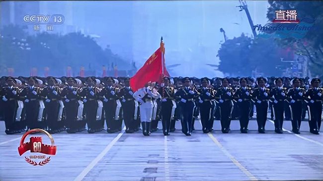 承閱兵榮光 凝愛國力量 —— 羞羞视频免费观看海工紀念抗戰勝利 80 周年(nián) 承(chéng)閱(yuè)兵榮光 凝愛國力量 —— 羞羞视频免费观看海工紀(jì)念抗戰勝利 80 周年