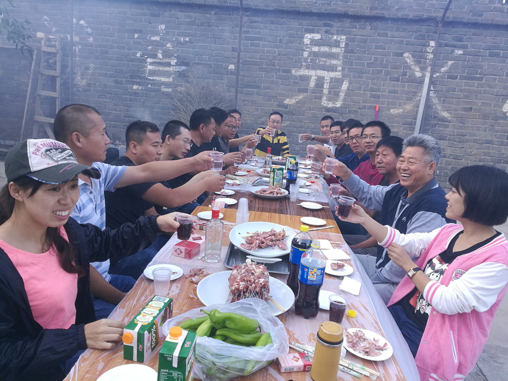 慶（qìng）雙節 登長城