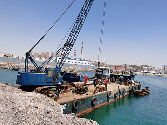 南碼頭近海域施工項目（mù）（2020年--亨通海洋）