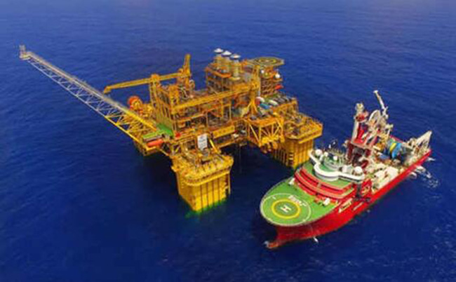 “深海一號”能源站主臍帶纜鋪(pù)設完成 “深海一號”能源站主臍帶纜鋪設完成