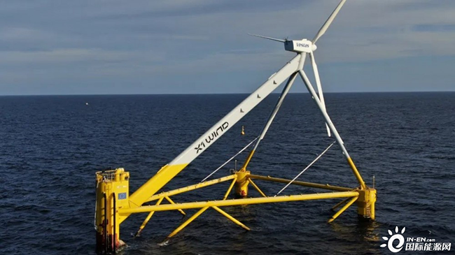 西班牙顛覆性浮式風機！並網發電了