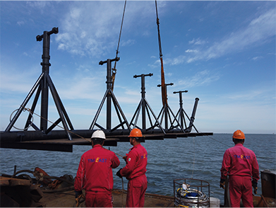 曹妃甸工业园区海底排污管线铺（pù）设项目2020年--永泰实业）