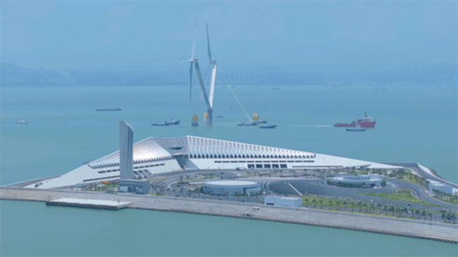 大國（guó）重器！全球最（zuì）大漂浮式風電平台啟航出海