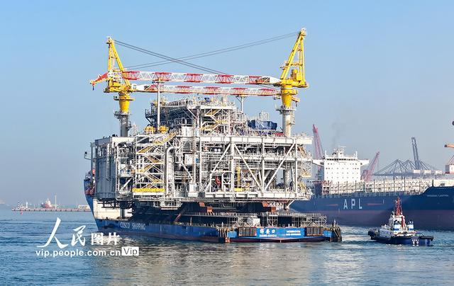 2萬噸!青(qīng)島造馬(mǎ)讚油氣田(tián)項目關鍵模塊起運 2萬噸!青島造馬讚油氣田項目關鍵模塊起運