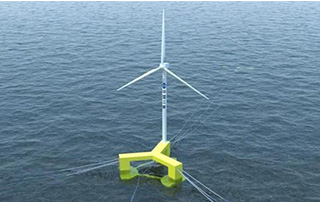 可抗17級台風！全球首台抗（kàng）台風型漂浮式海上（shàng）風電機組下線