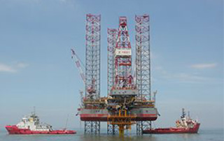 我國首個海上大（dà）型深水自營氣（qì）田開鑽