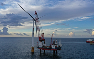 刷新全國最（zuì）重（chóng）單樁（zhuāng）紀錄！海上風電建（jiàn）設取得新進展