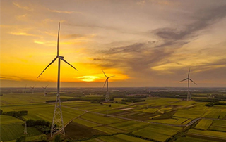 170米！全球最高、全（quán）國首個預應力桁（héng）架結構分散式風電場全部並網