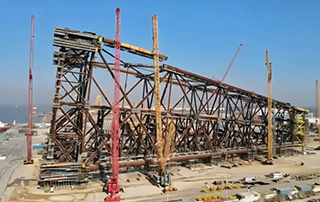 海洋工（gōng）程中，導管架的（de）數字孿生實（shí）施方案