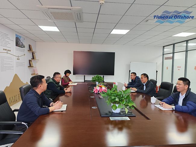 我司與中國石油集團海洋工程有限公司工程設計院開（kāi）展交（jiāo）流洽談